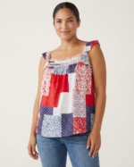 Cropped Floral Top - Image 4
