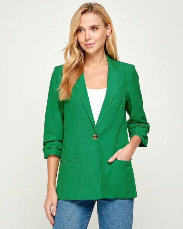 Kelly Green Blazer - Image 2